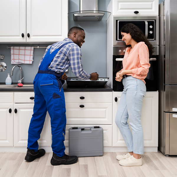 how long does it typically take to complete cooktop repair services in Benton Ridge Ohio